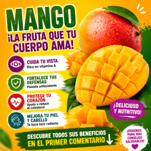 Mango: propiedades, beneficios, valor nutricional y contraindicaciones