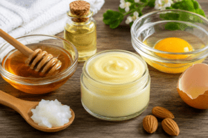 Crema casera para hidratar la piel y mejorar la apariencia de las arrugas
