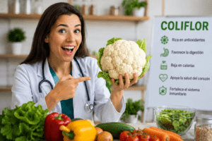 Coliflor: propiedades, beneficios y contraindicaciones