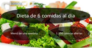 Dieta de 6 comidas al día: menú semanal, beneficios y cómo adelgazar sin pasar hambre