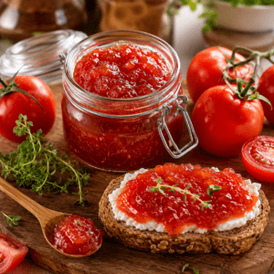 Mermelada de tomate: receta casera, propiedades y beneficios