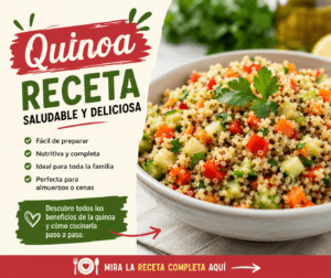 8 recetas de quinoa fáciles, saludables y deliciosas para toda la semana